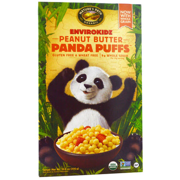 Nature's Path EnviroKidz Manteiga de Amendoim Panda Puffs 300 g (10,6 oz)