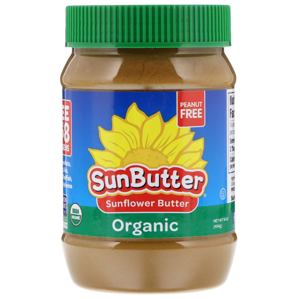 SunButter,  Sunflower Butter, 16 oz (454 g)