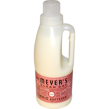 Mrs. Meyers Clean Day, Fabric Softener, Rosemary Scent, 32 Loads, 32 fl oz (946 ml)