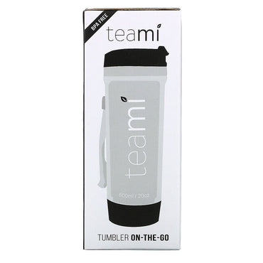 Teami, Tumbler On-the-Go, Svart, 20 oz (600 ml)