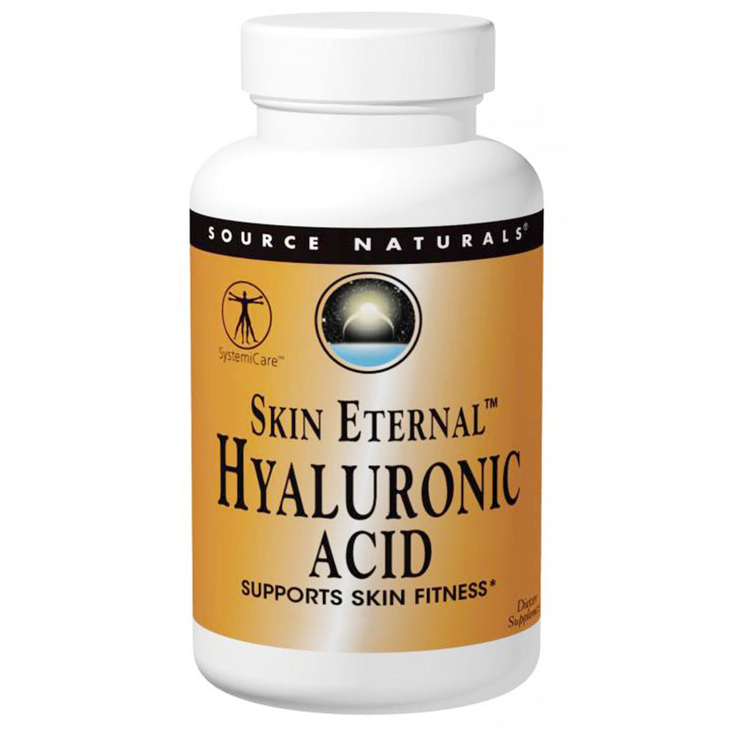 Source Naturals, Skin Eternal, hyaluronzuur, 50 mg, 120 tabletten