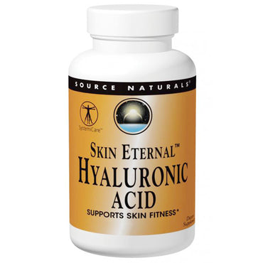 Source Naturals, Skin Eternal, Ácido Hialurônico, 50 mg, 120 Comprimidos