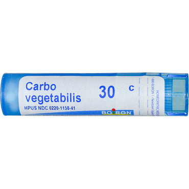 Boiron, remedios únicos, Carbo Vegetabilis, 30 °C, aproximadamente 80 gránulos