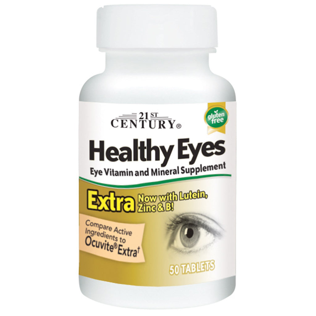 olhos saudáveis ​​do século 21, 50 comprimidos extras