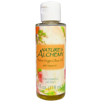 Nature's Alchemy, Extra Virgin Olive Oil, With Vitamin E, 4 fl oz (118 ml)