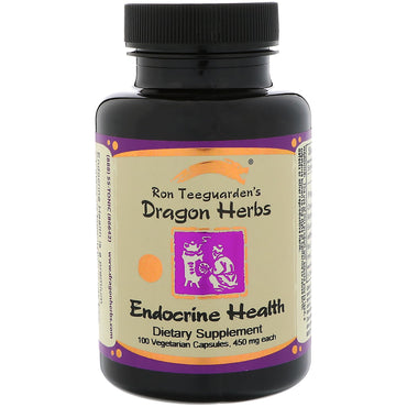 Dragon Herbs, Endocrine Health, 450 mg, 100 Vegetarian Capsules