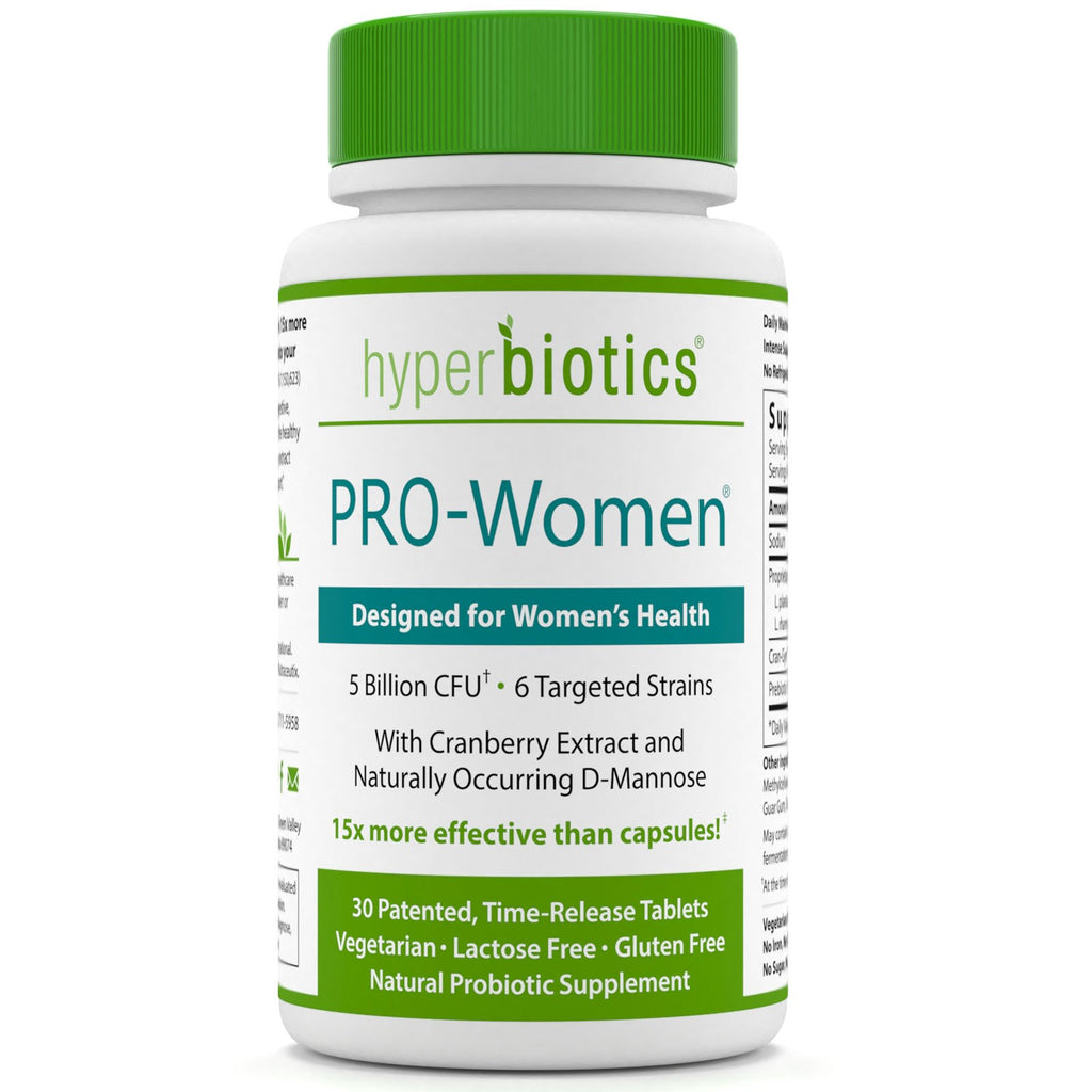 Hyperbiotics, PRO-Women, 5 mil millones de UFC, 30 tabletas de liberación prolongada