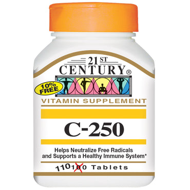 21st Century, C-250, 110 Tablets