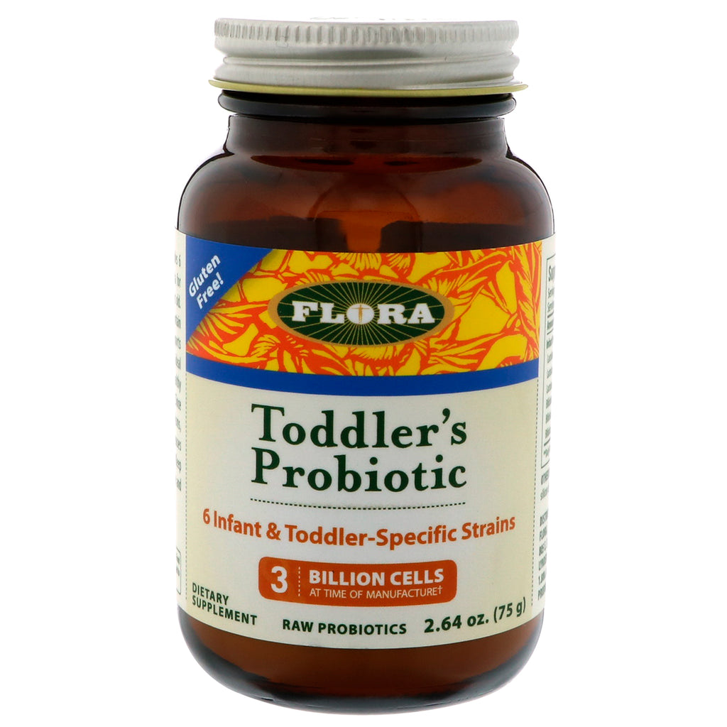Flora, Probiótico para niños pequeños, 75 g (2,64 oz)