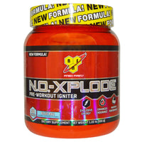 BSN, N.O.-Xplode, Pre-Workout Igniter, Blue Raz, 1.22 lbs (555 g)