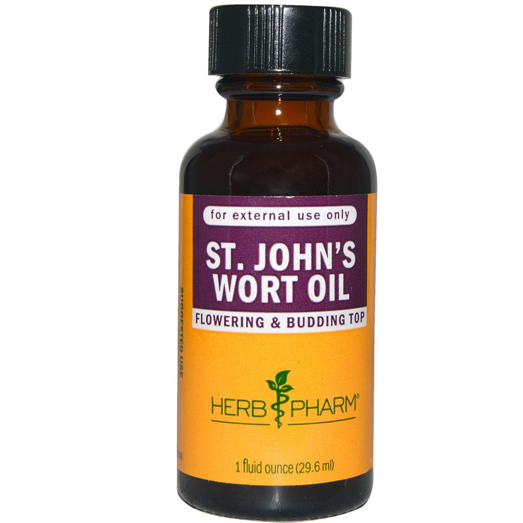 Herb Pharm, johannesörtsolja, 1 fl oz (29,6 ml)