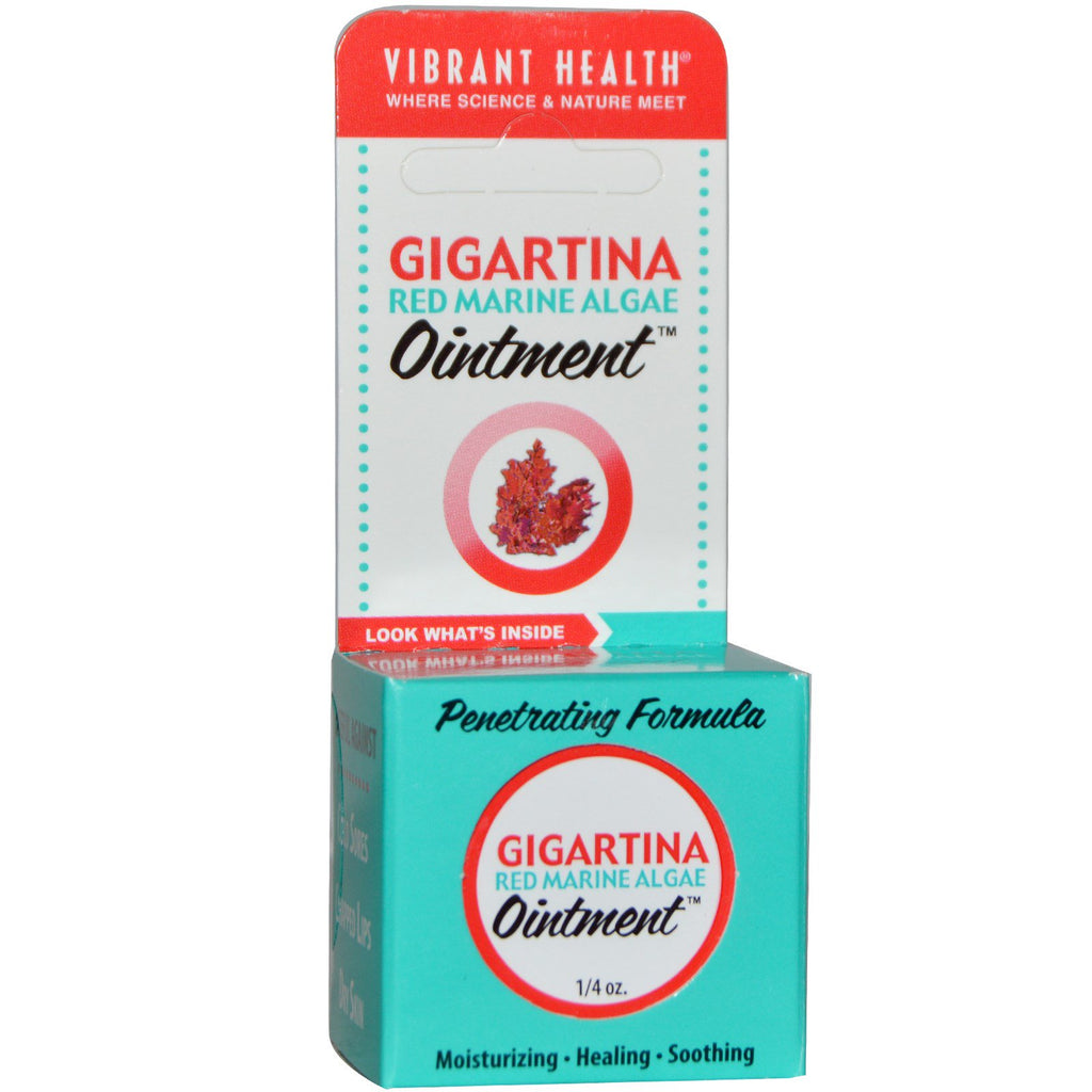 Vibrant Health, Gigartina Red Marine Algae Unguent, 1/4 oz