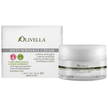 Olivella, Crème anti-rides, 1,69 fl oz (50 ml)