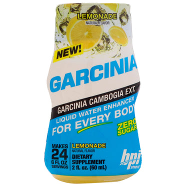 BPI Sports, معزز الماء السائل جارسينيا، عصير الليمون، 2 أونصة سائلة (60 مل)