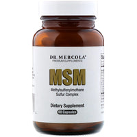 Dr. Mercola, MSM, Methylsulfonylmethane Sulfur Complex, 60 Capsules