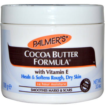 Fórmula de manteca de cacao de Palmer con vitamina E, 3,5 oz (100 g)