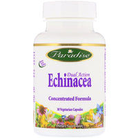 Paradise Herbs, Échinacée double action, 30 capsules végétariennes