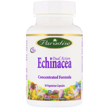 Paradieskräuter, Echinacea mit doppelter Wirkung, 30 vegetarische Kapseln