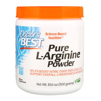 Doctor's Best, Pure L-Arginine Powder, 10.6 oz (300 g)