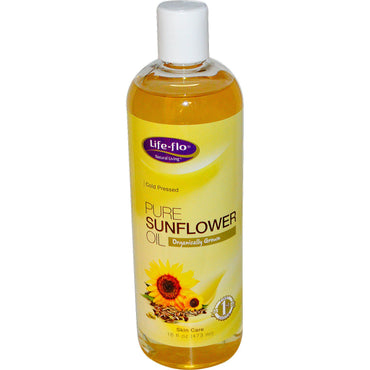 Life Flo Health, Pure Sunflower Oil, 16 fl oz (473 ml)