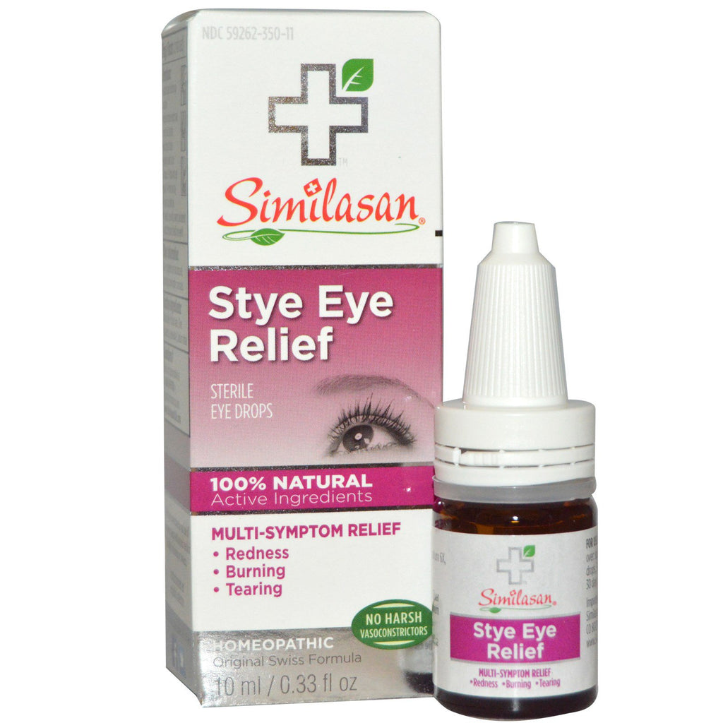 Similasan Stye قطرات معقمة لتخفيف العين 0.33 أونصة سائلة (10 مل)