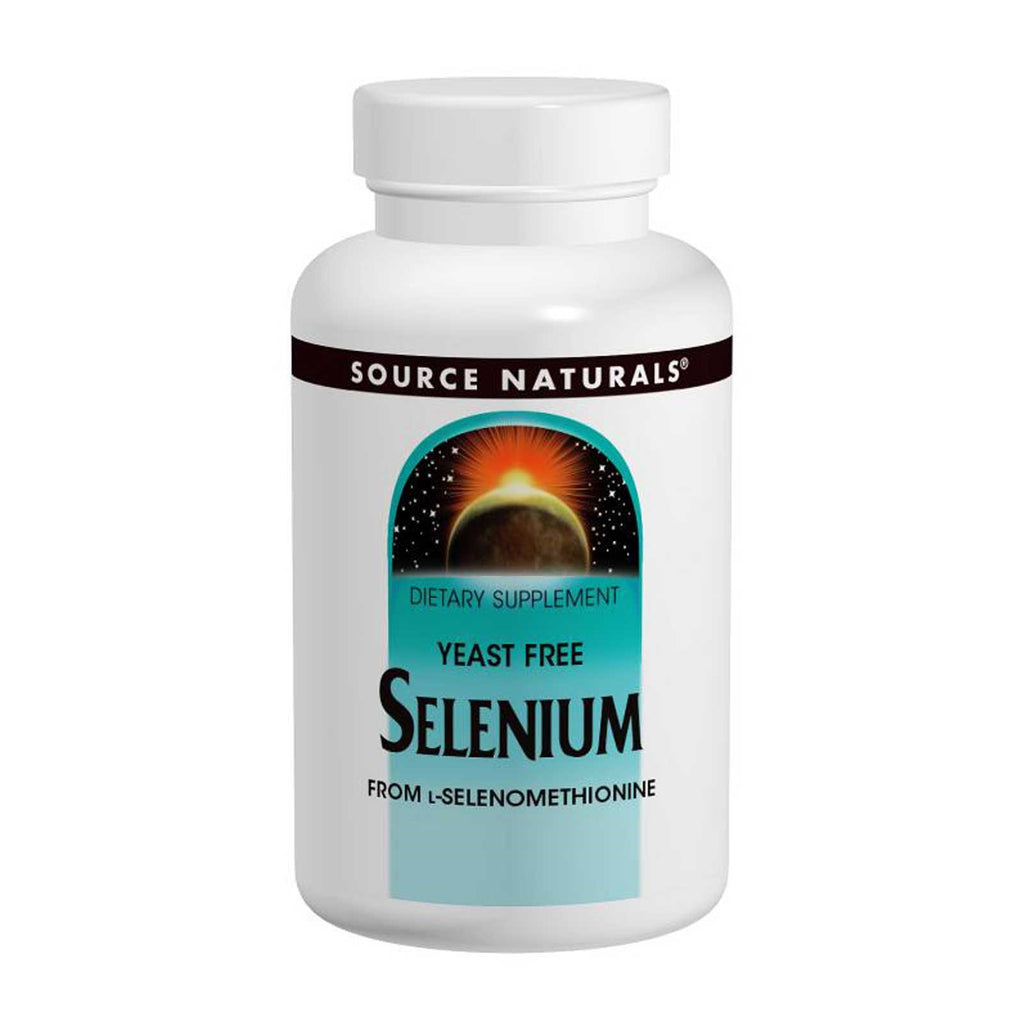 Source Naturals, Selen, Fra L-Selenomethionin, 200 mcg, 120 tabletter
