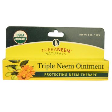 Organix South, TheraNeem Naturals, Neem Therapé, Triple Neem Salbe, 1 oz (30 g)