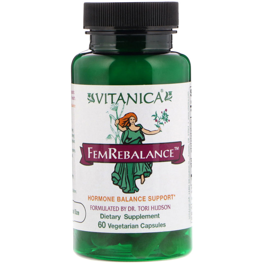 Vitanica, fem rebalance, 60 כמוסות צמחוניות