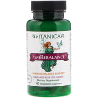 Vitanica, Fem Rebalance, 60 Vegetarian Capsules