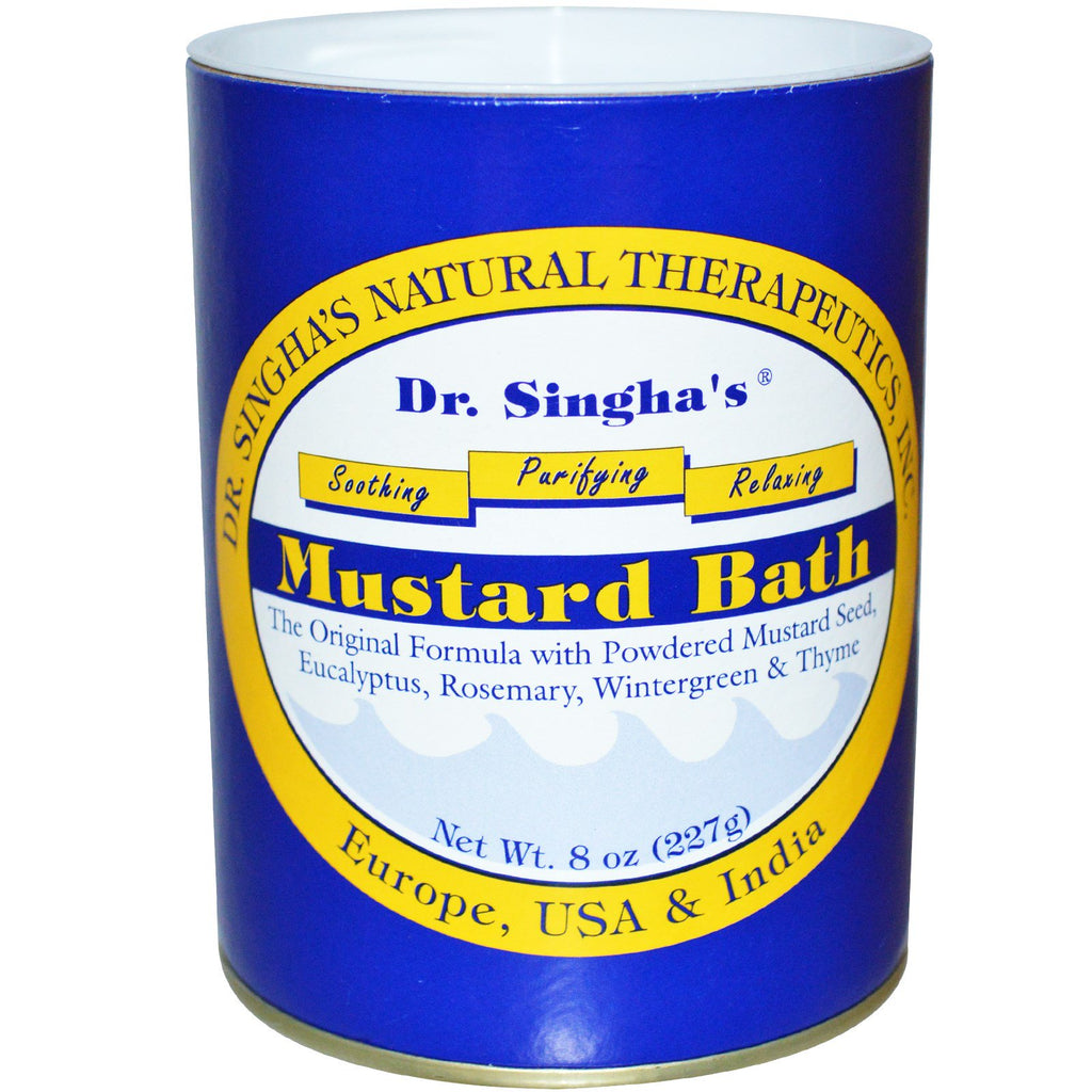 Dr. Singha's, Mustard Bath, 8 oz (227 g)