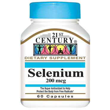 21st Century, السيلينيوم، 200 ميكروجرام، 60 كبسولة