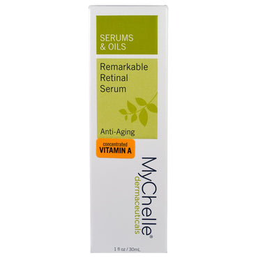 MyChelle Dermaceuticals, opmerkelijk retinaal serum, anti-aging, 1 fl oz (30 ml)