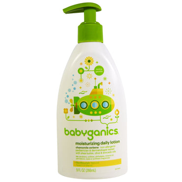 BabyGanics Lotion quotidienne hydratante camomille verveine 9 fl oz (266 ml)