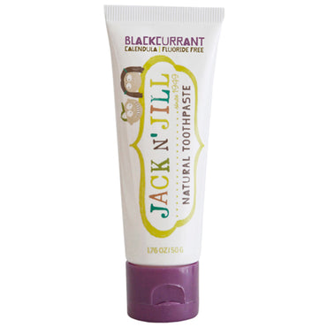 Jack n' Jill, Natural Toothpaste, with Certified  Blackcurrant, 1.76 oz (50 g)