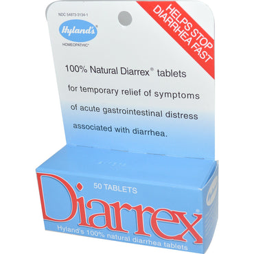 Hyland's, Diarrex, 50 Comprimidos