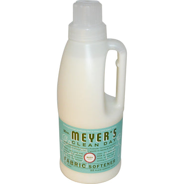 Mrs. Meyers Clean Day, Suavizante de telas, aroma de albahaca, 32 fl oz (946 ml)