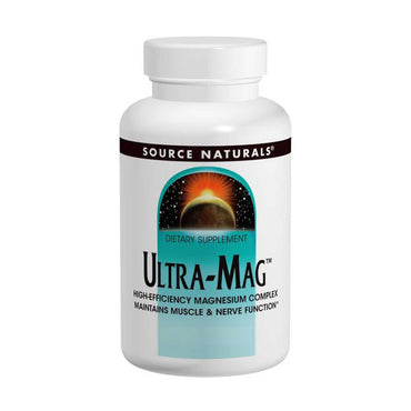 Source naturals, ultra-mag, 120 tabletter