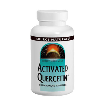 Source naturals, aktiveret quercetin, 200 tabletter