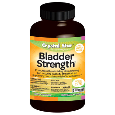 Crystal Star, Bladder Strength, 60 Veggie Caps