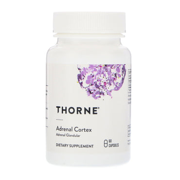 Thorne Research, Adrenal Cortex, 60 Capsules