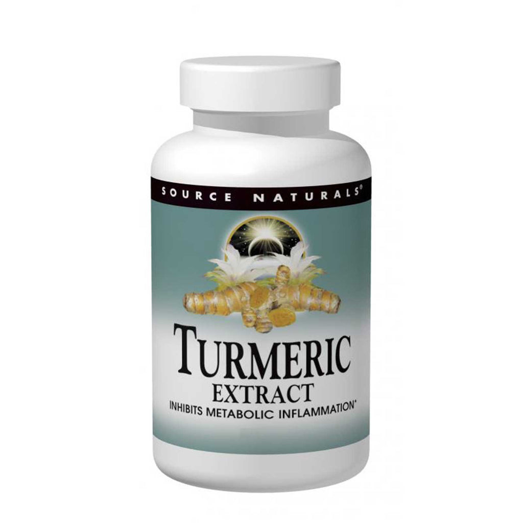 Sursă naturală, extract de turmeric, 100 de tablete