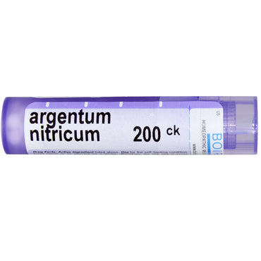 Boiron, remedios únicos, argentum nitricum, 200ck, 80 bolitas