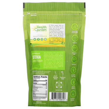 Health Garden, helt naturligt Stevia sötningsmedel, 12 oz (341 g)