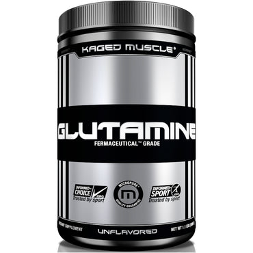 Kaged Muscle, Glutamin, Utilsat, 1,1 lbs (500 g)