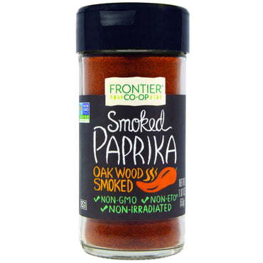 Frontier Natural Products, geräucherter Paprika, geräuchertes Eichenholz, 1,87 oz (53 g)