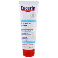 Eucerin, Advanced Repair, Light Feel Foot Creme, Fragrance Free, 3 oz (85 g)