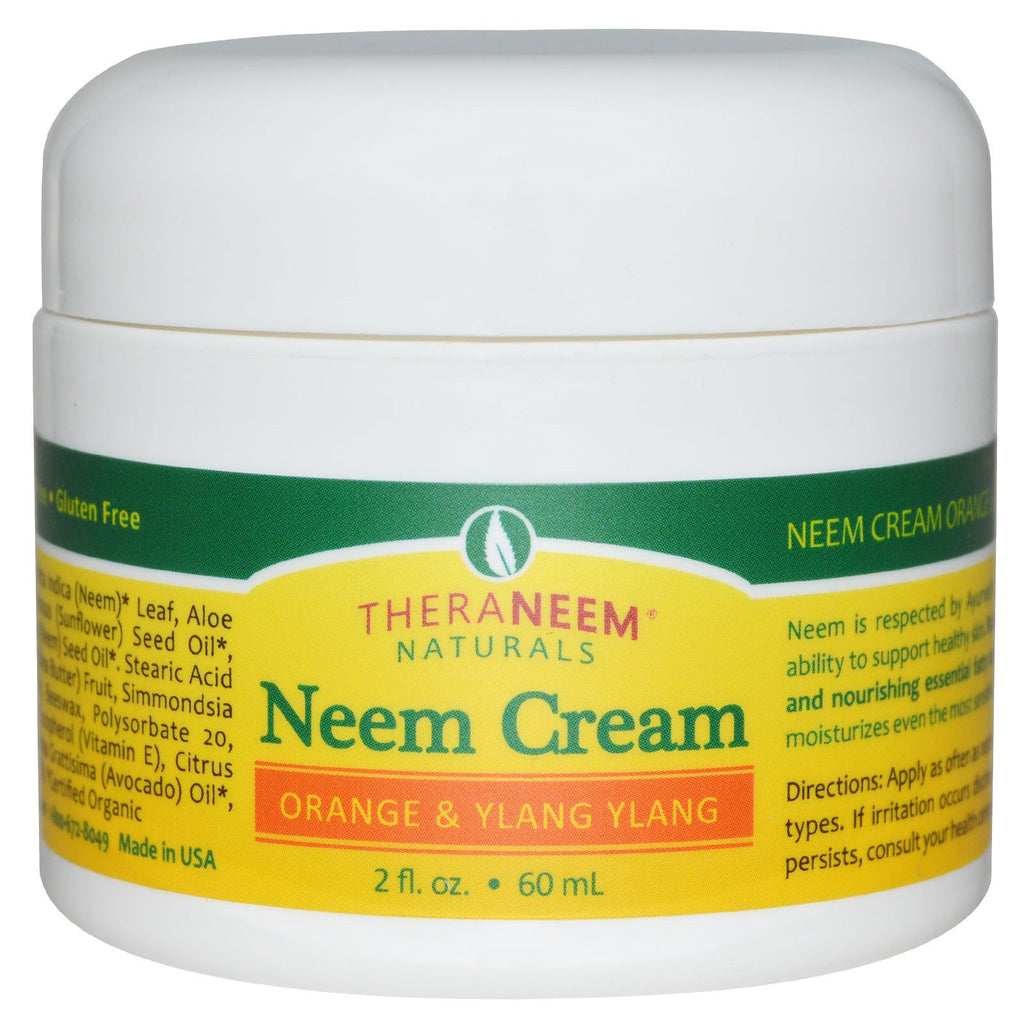 Organix South, TheraNeem Naturals, crema al neem, arancia e ylang ylang, 2 fl oz (60 ml)