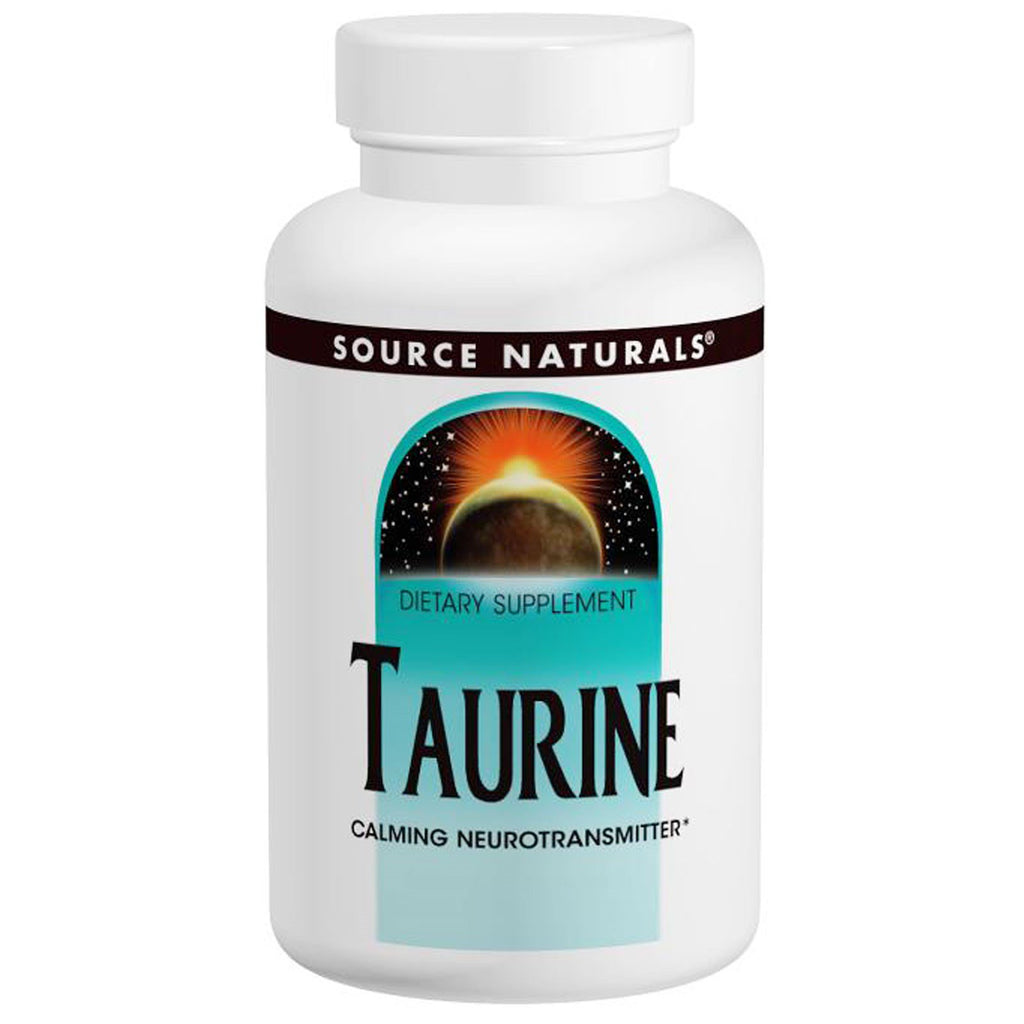 Source Naturals, Taurine 1000, 1 000 mg, 240 kapslar