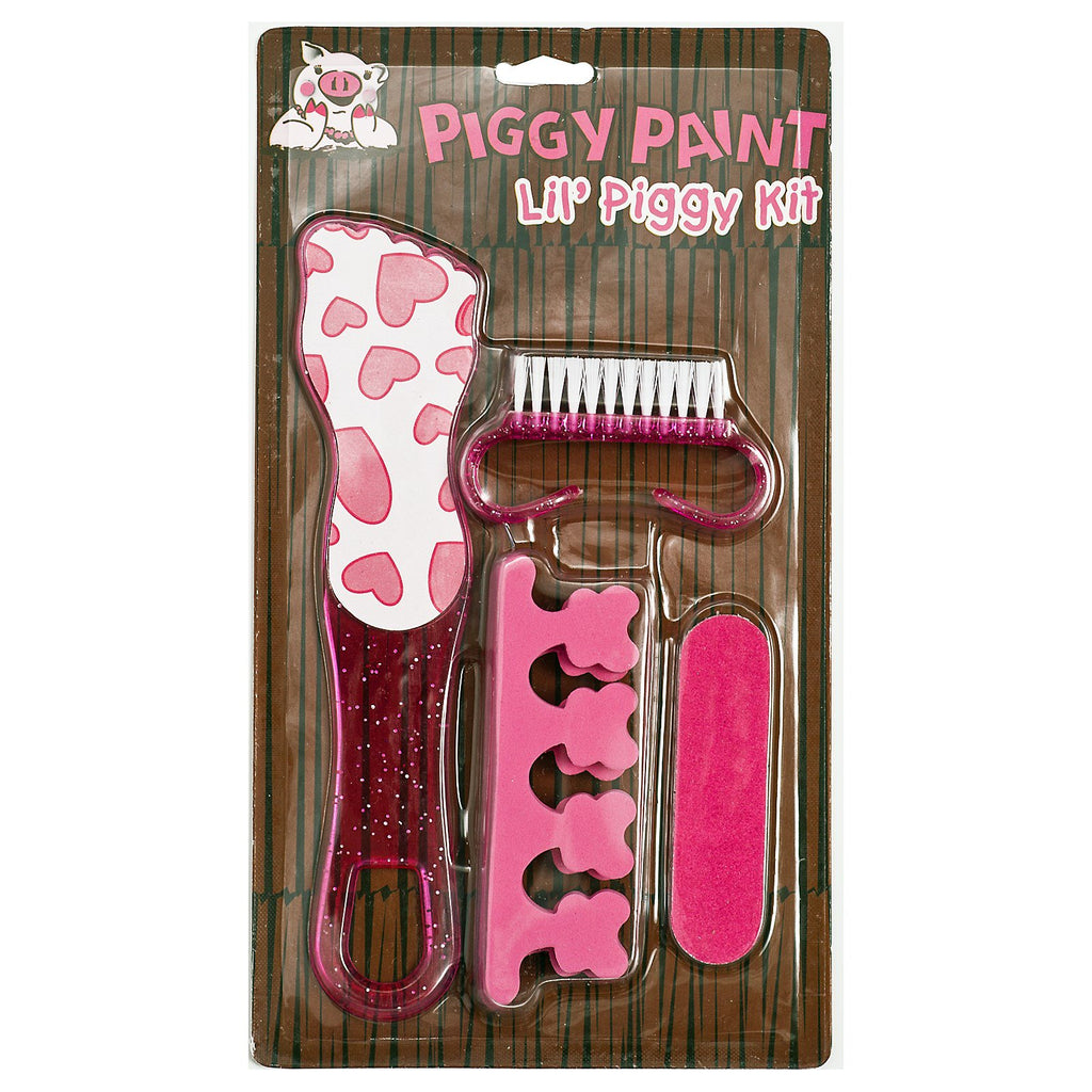 Piggy paint lil' piggy kit conjunto de 4 peças