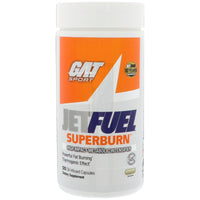 GAT, JetFUEL Superburn, 120 Oil Infused Capsules